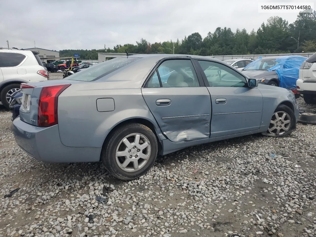 2007 Cadillac Cts VIN: 1G6DM57T570144580 Lot: 73544224