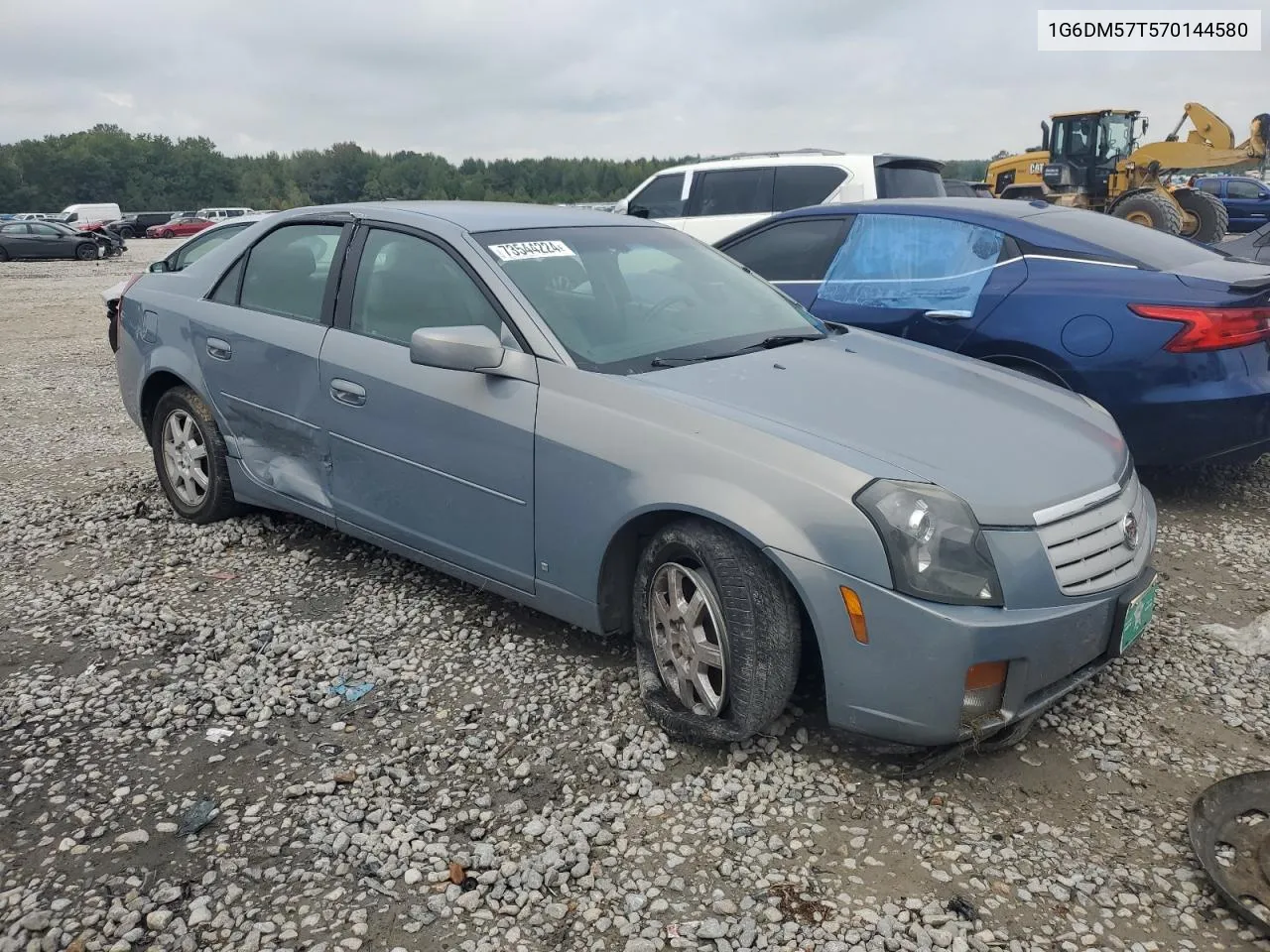 2007 Cadillac Cts VIN: 1G6DM57T570144580 Lot: 73544224