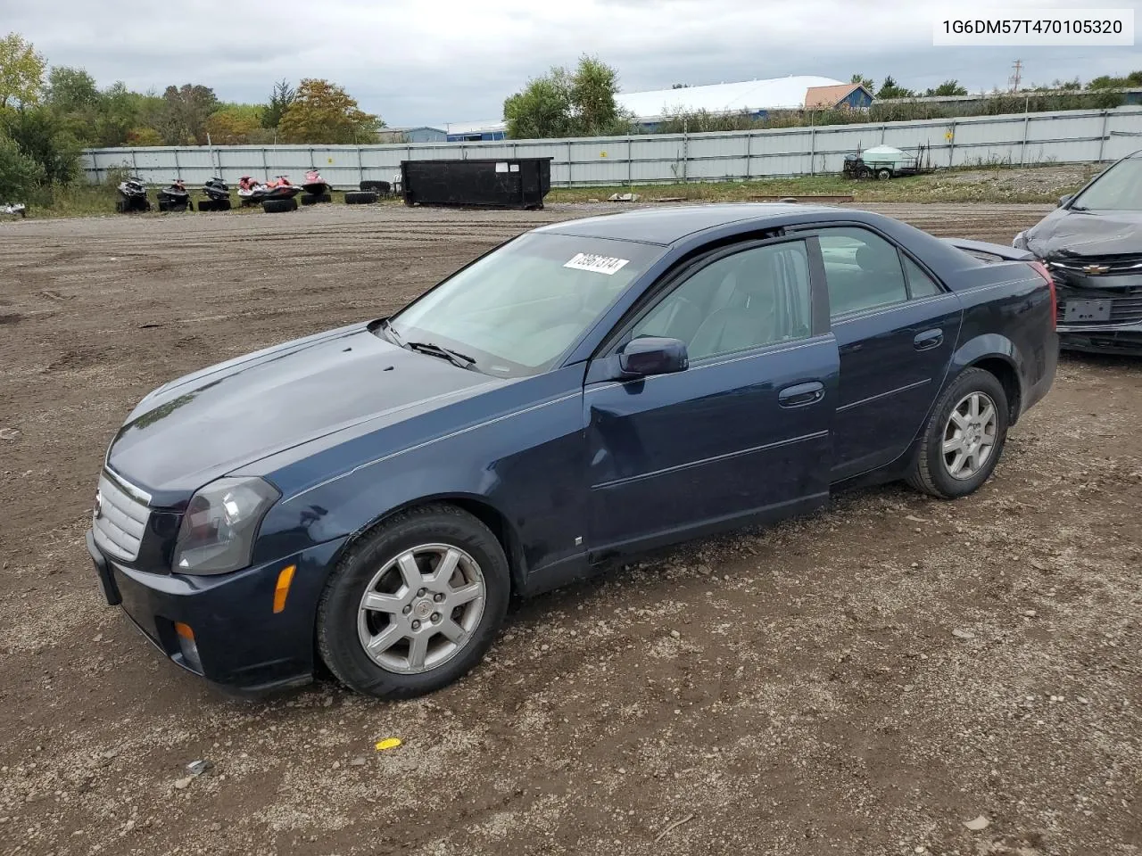 2007 Cadillac Cts VIN: 1G6DM57T470105320 Lot: 73967314