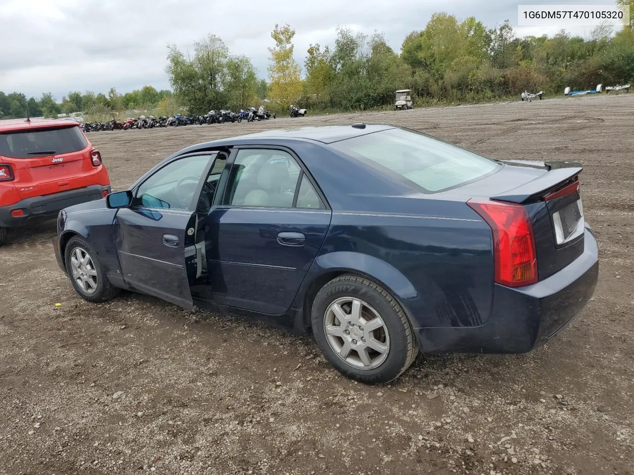 2007 Cadillac Cts VIN: 1G6DM57T470105320 Lot: 73967314