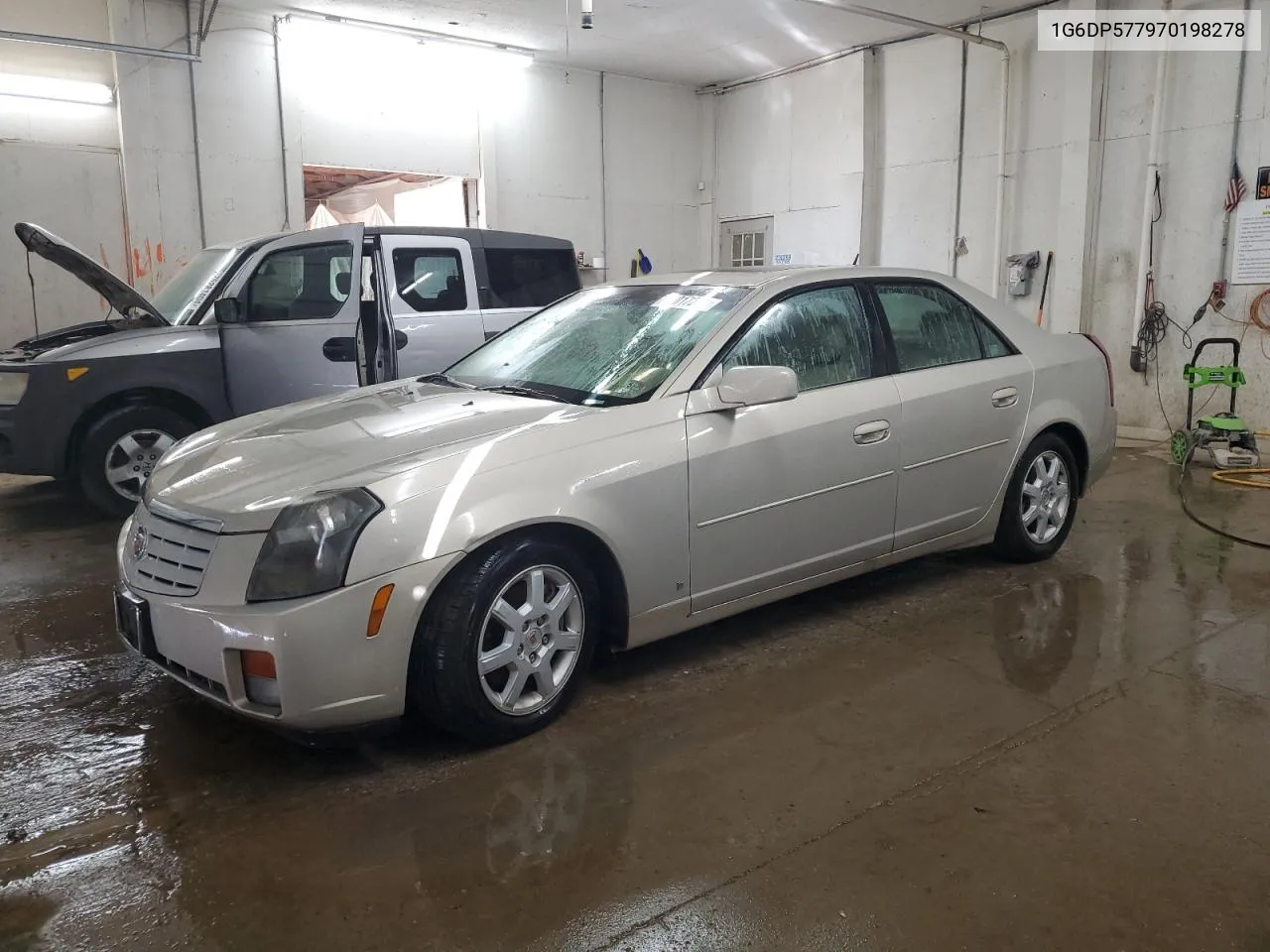 2007 Cadillac Cts Hi Feature V6 VIN: 1G6DP577970198278 Lot: 74017284