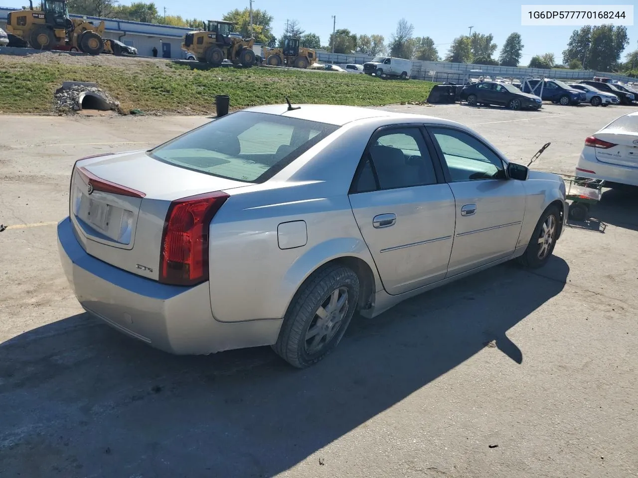 2007 Cadillac Cts Hi Feature V6 VIN: 1G6DP577770168244 Lot: 74907334