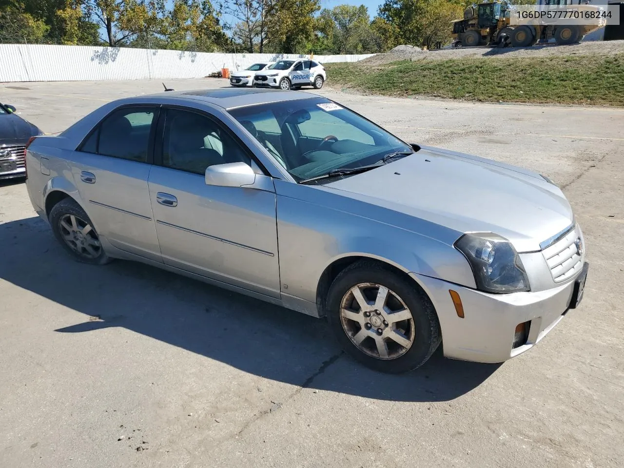 2007 Cadillac Cts Hi Feature V6 VIN: 1G6DP577770168244 Lot: 74907334