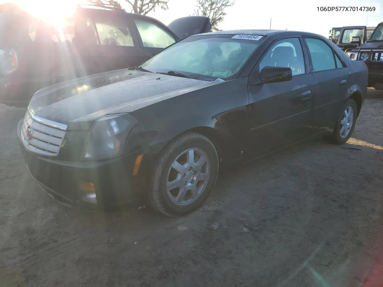 2007 Cadillac Cts Hi Feature V6 VIN: 1G6DP577X70147369 Lot: 76034654