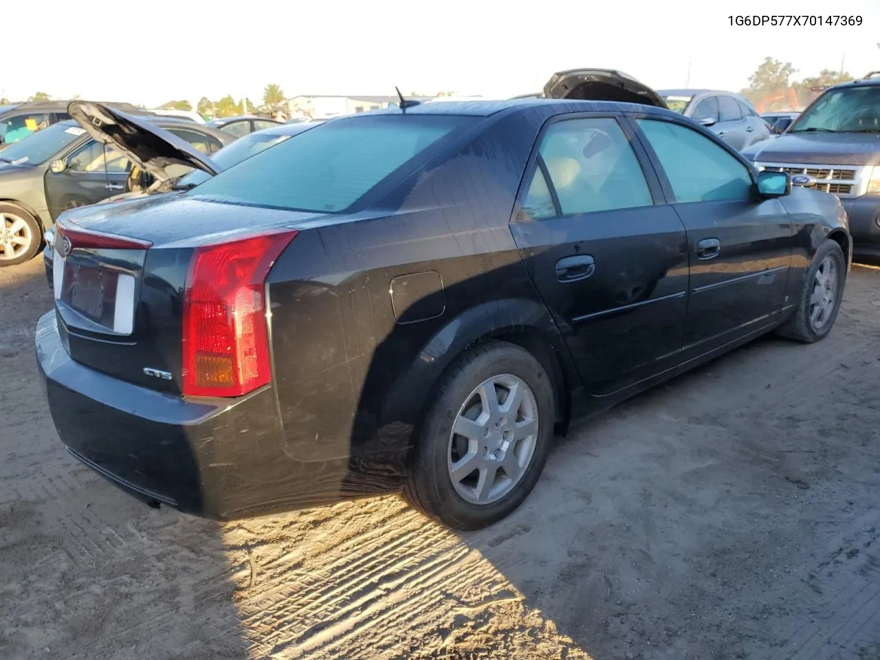 2007 Cadillac Cts Hi Feature V6 VIN: 1G6DP577X70147369 Lot: 76034654