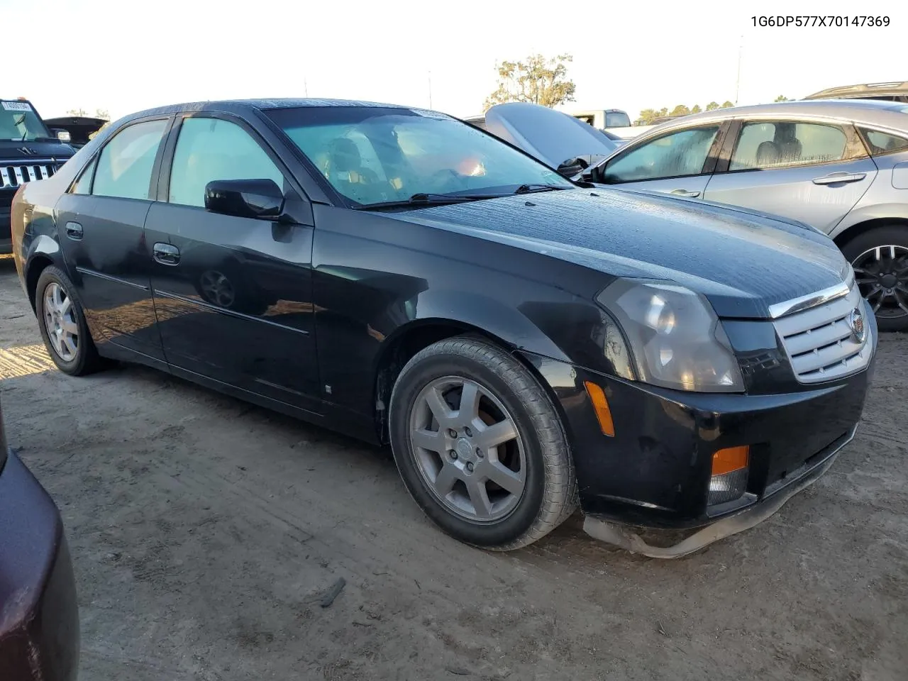 2007 Cadillac Cts Hi Feature V6 VIN: 1G6DP577X70147369 Lot: 76034654