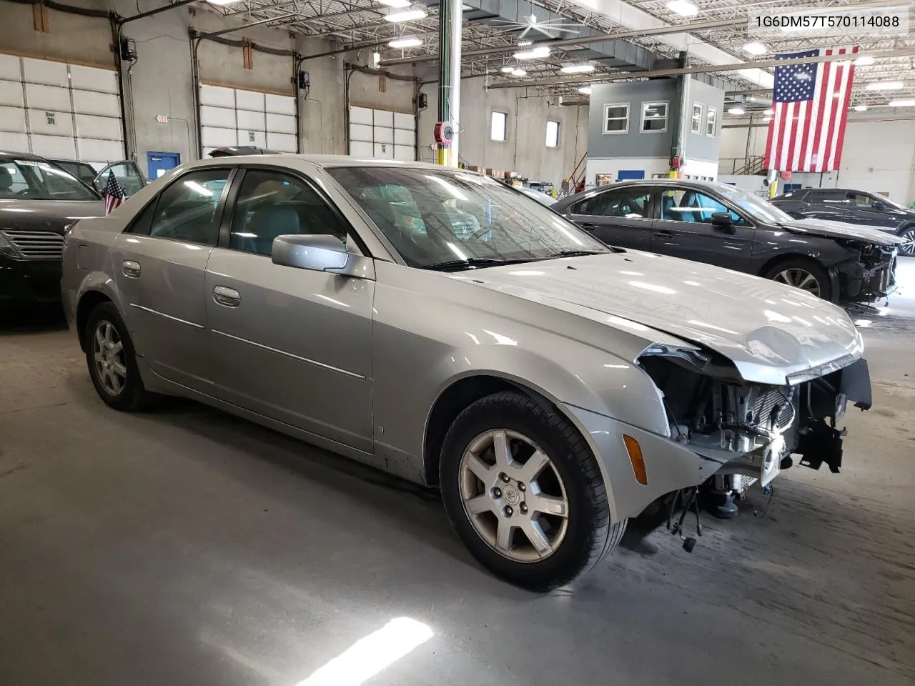 2007 Cadillac Cts VIN: 1G6DM57T570114088 Lot: 76377914