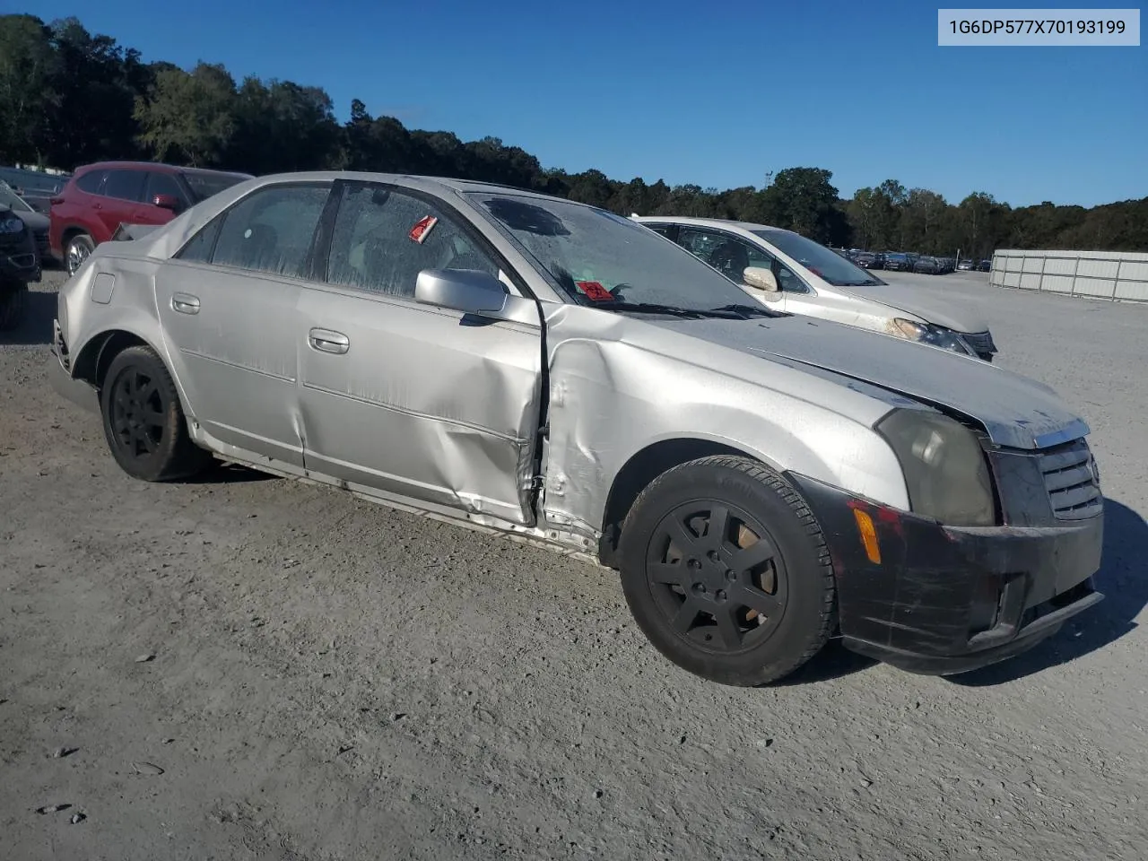 2007 Cadillac Cts Hi Feature V6 VIN: 1G6DP577X70193199 Lot: 76562124