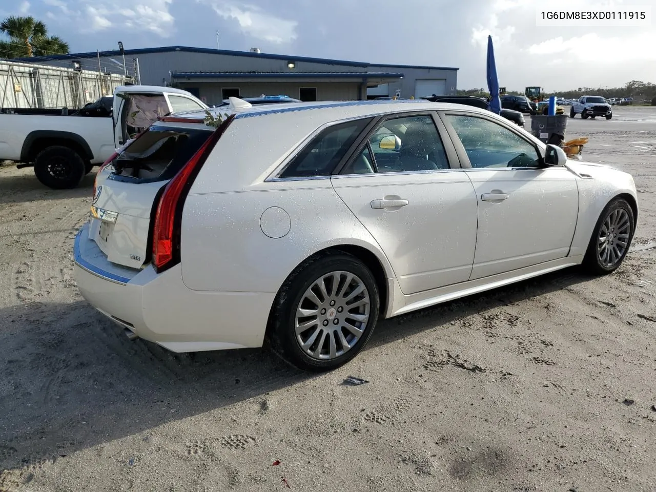 2007 Cadillac Cts Performance Collection VIN: 1G6DM8E3XD0111915 Lot: 76881454