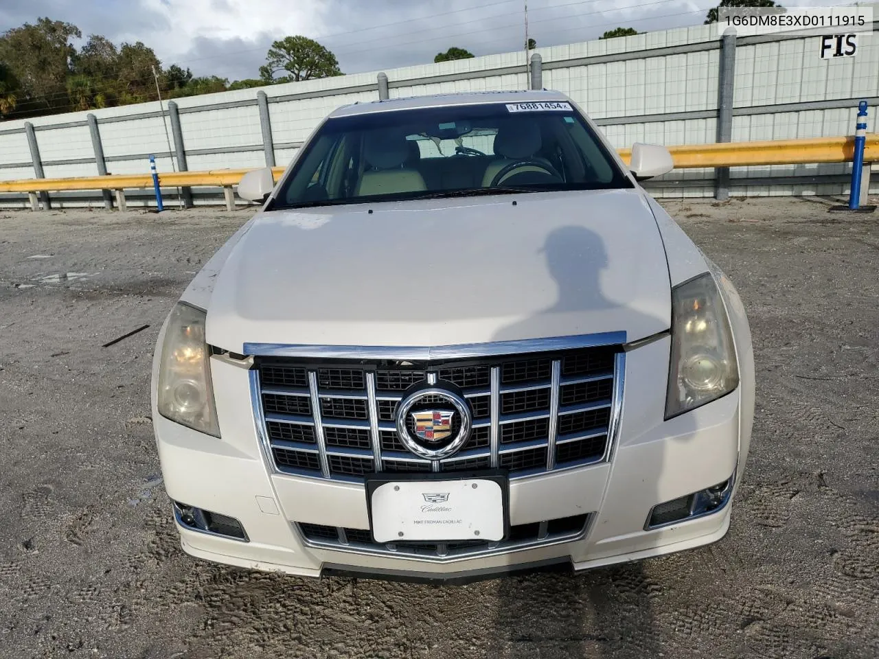 2007 Cadillac Cts Performance Collection VIN: 1G6DM8E3XD0111915 Lot: 76881454