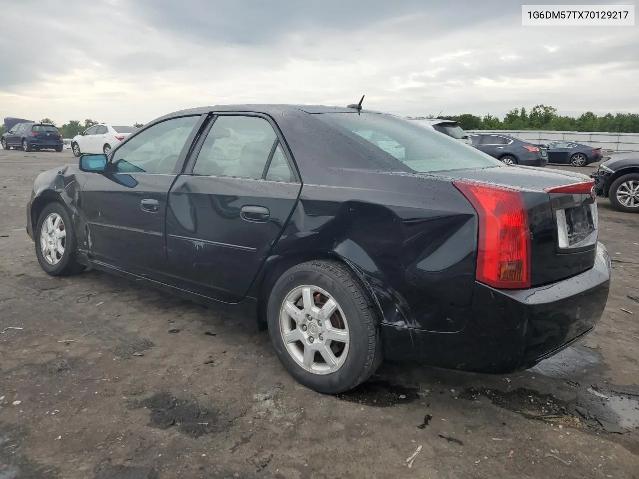 2007 Cadillac Cts VIN: 1G6DM57TX70129217 Lot: 77952324