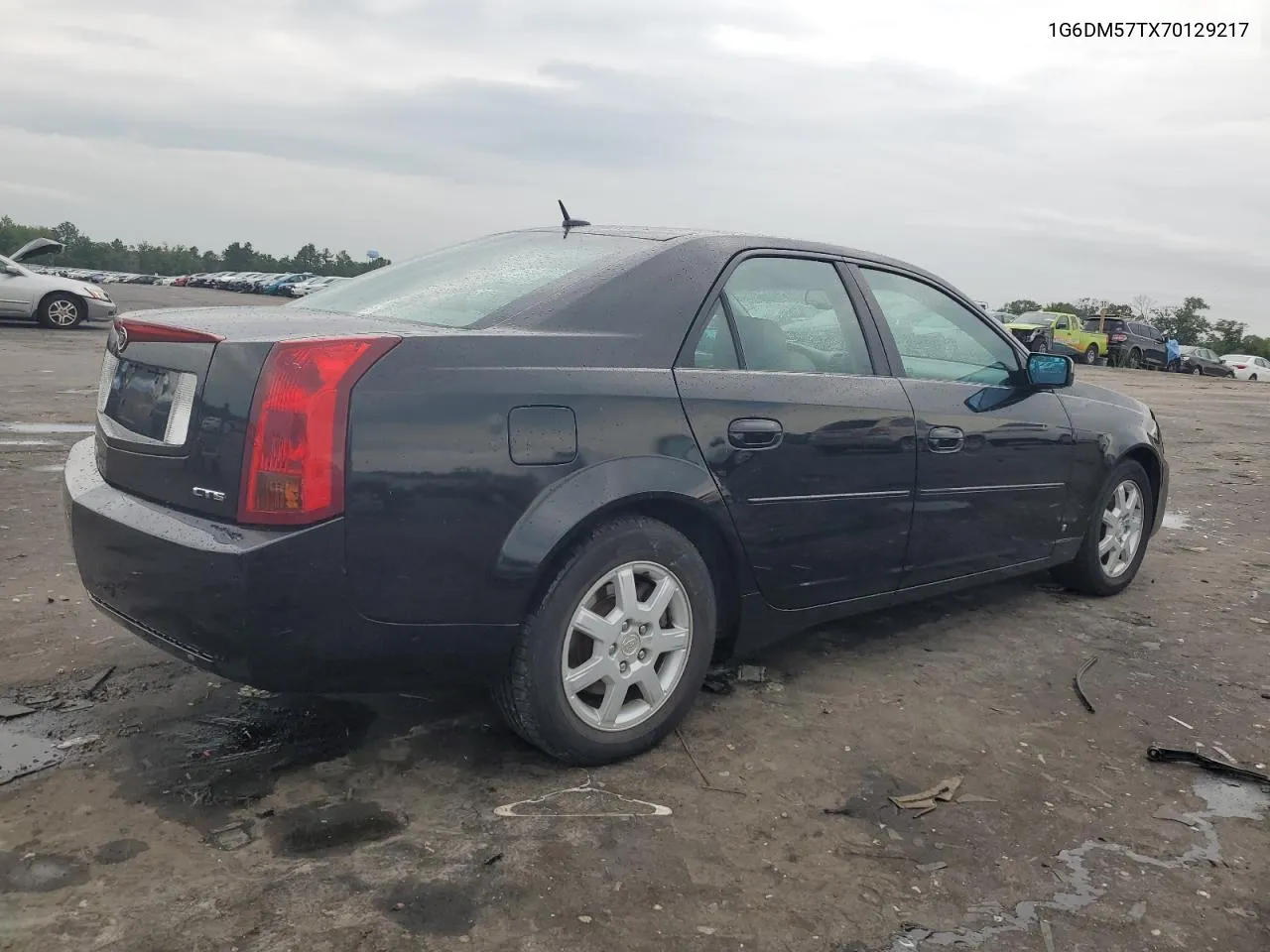 2007 Cadillac Cts VIN: 1G6DM57TX70129217 Lot: 77952324