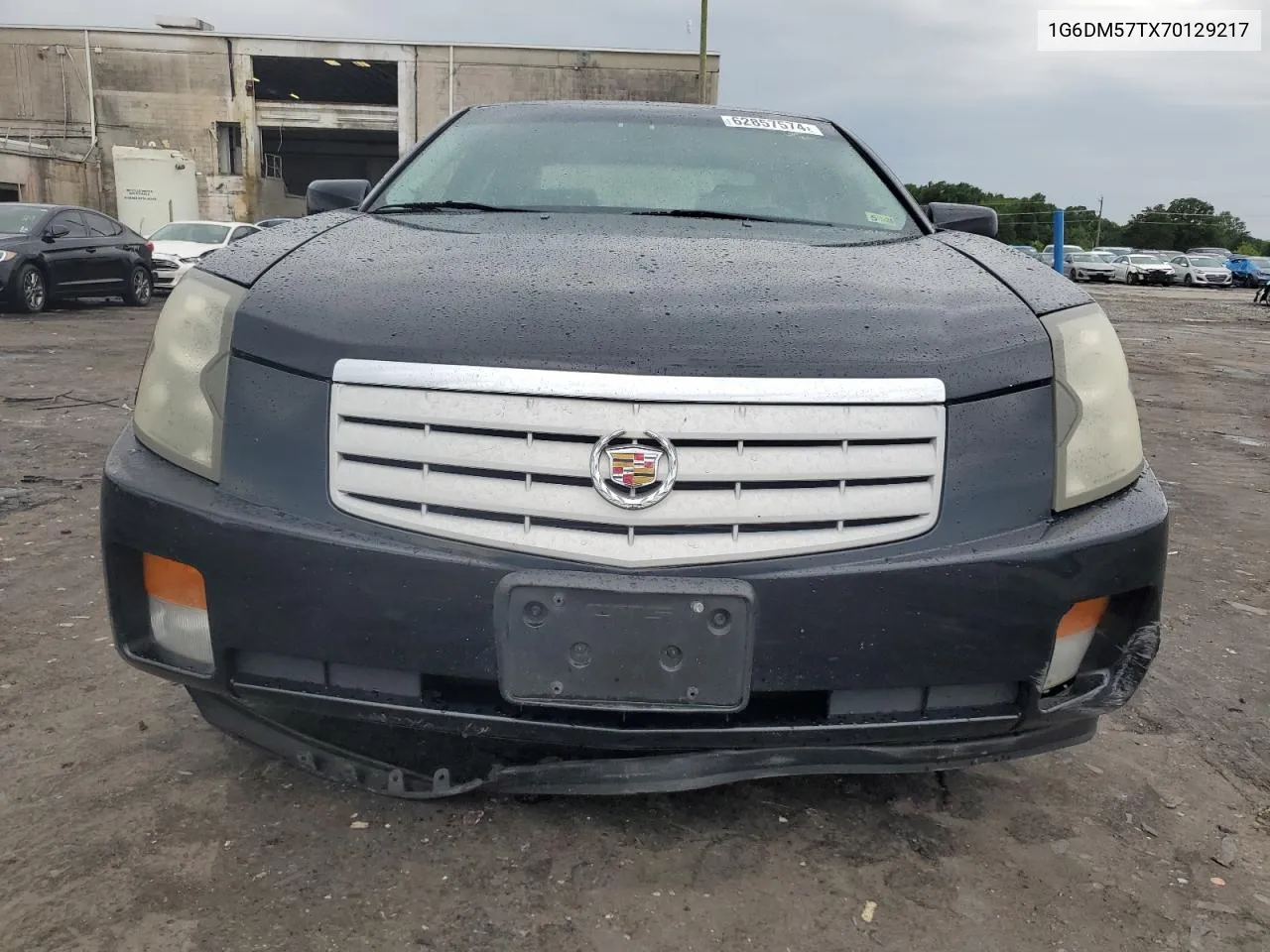 2007 Cadillac Cts VIN: 1G6DM57TX70129217 Lot: 77952324