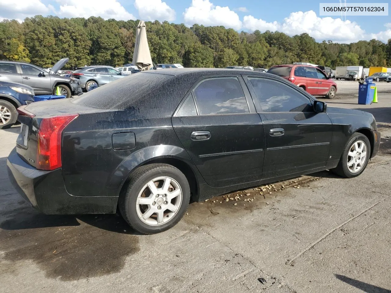 2007 Cadillac Cts VIN: 1G6DM57T570162304 Lot: 78184984