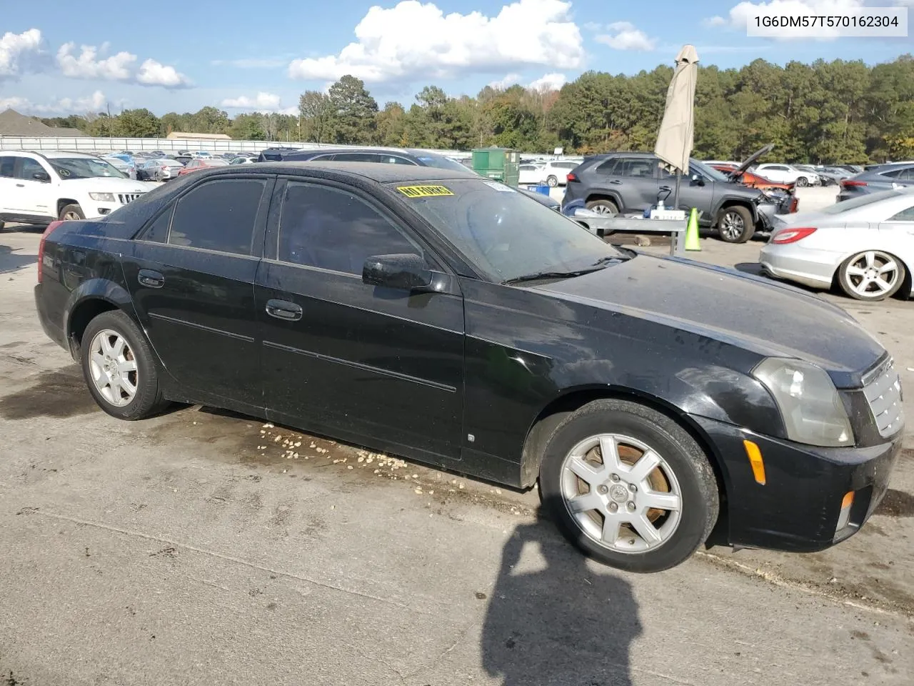 2007 Cadillac Cts VIN: 1G6DM57T570162304 Lot: 78184984