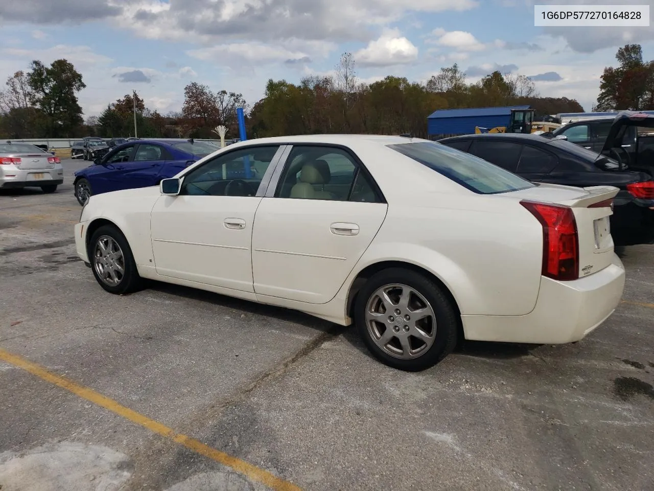 2007 Cadillac Cts Hi Feature V6 VIN: 1G6DP577270164828 Lot: 78255194