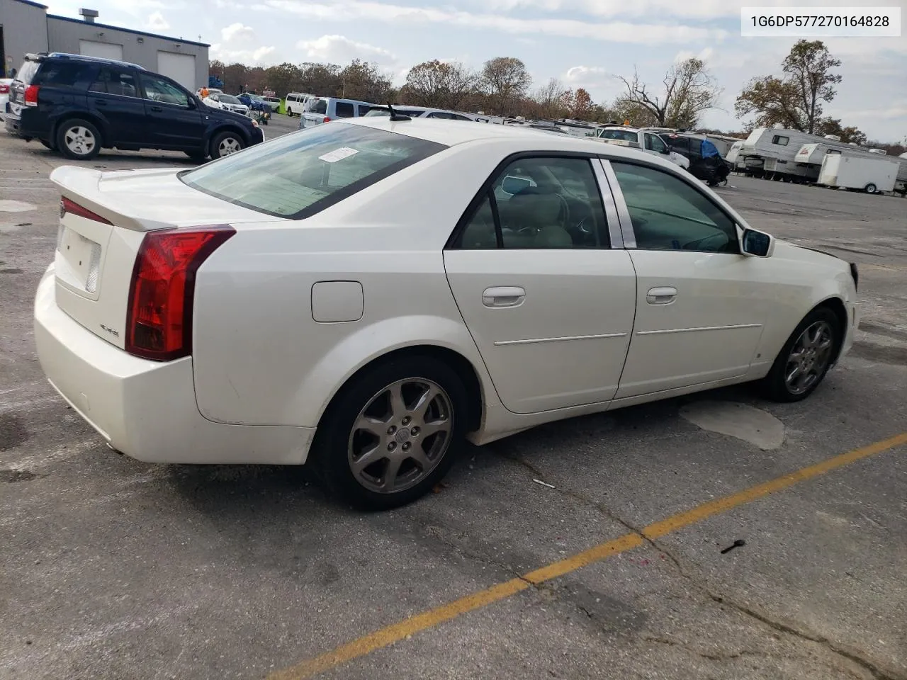 2007 Cadillac Cts Hi Feature V6 VIN: 1G6DP577270164828 Lot: 78255194