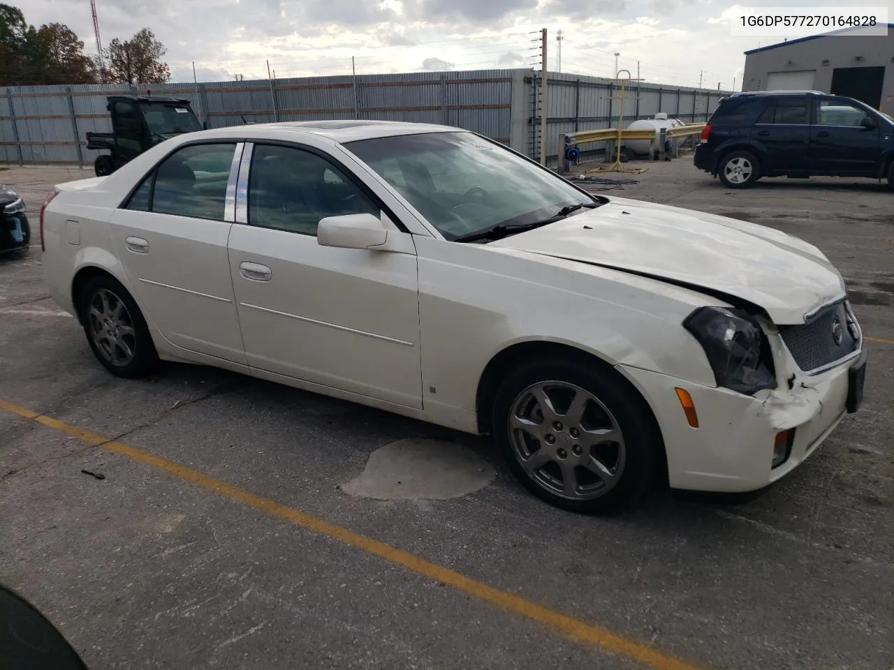 2007 Cadillac Cts Hi Feature V6 VIN: 1G6DP577270164828 Lot: 78255194