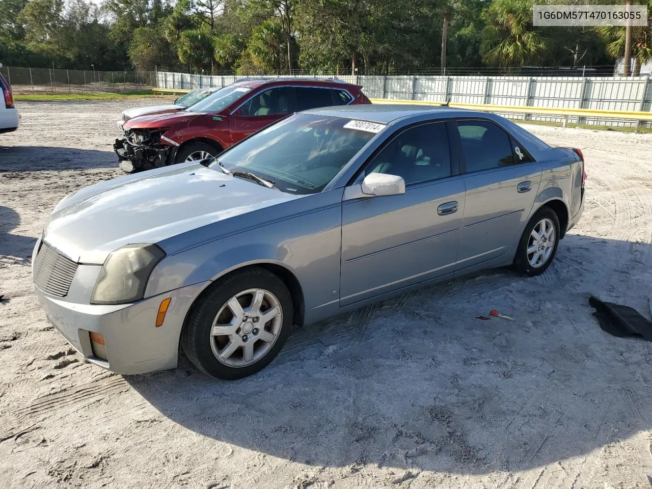 2007 Cadillac Cts VIN: 1G6DM57T470163055 Lot: 79007014