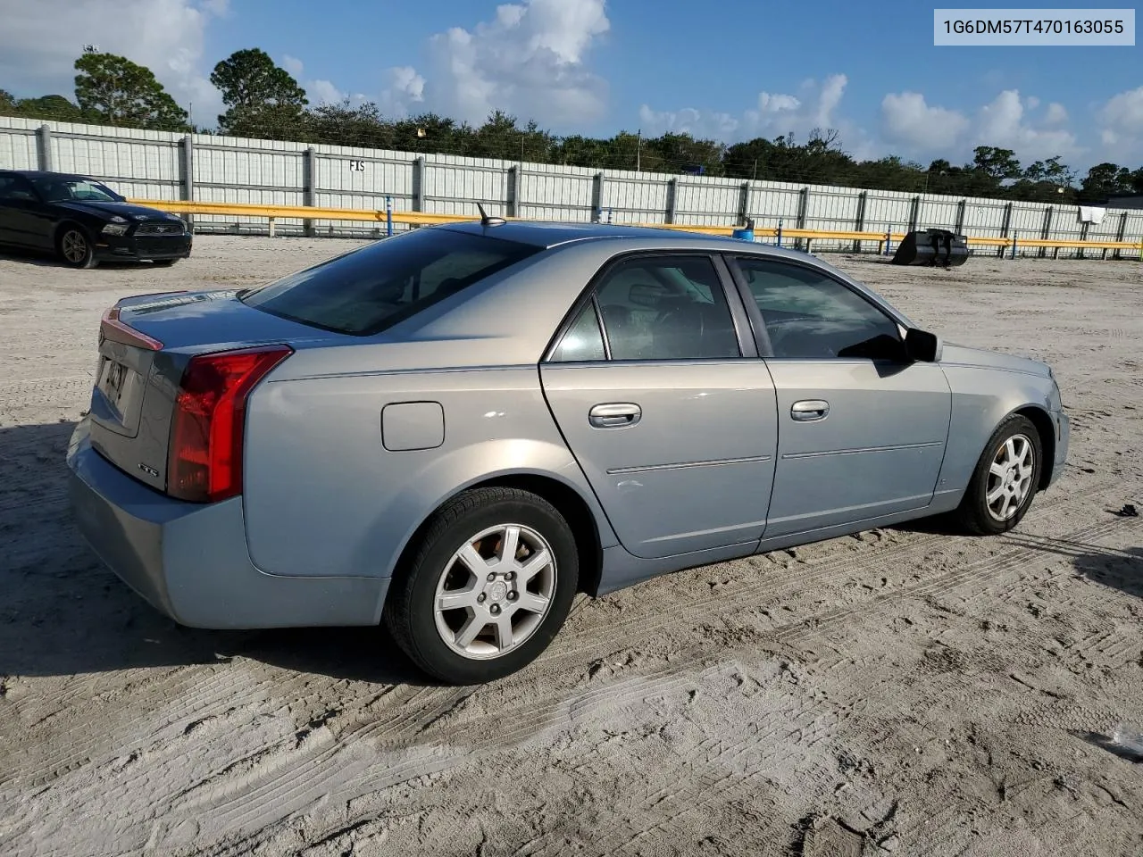 2007 Cadillac Cts VIN: 1G6DM57T470163055 Lot: 79007014