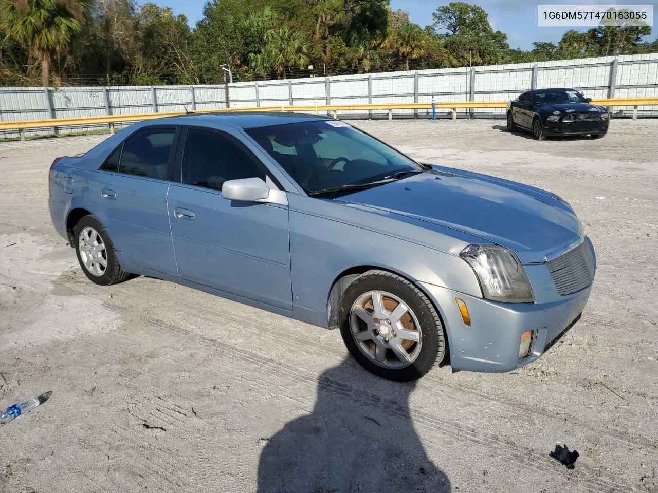 2007 Cadillac Cts VIN: 1G6DM57T470163055 Lot: 79007014