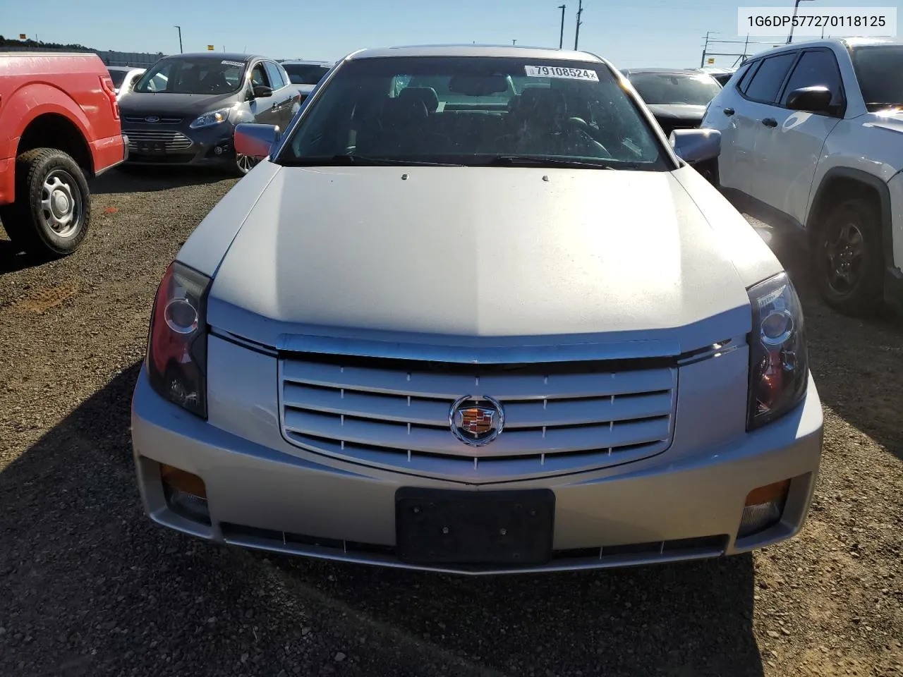 2007 Cadillac Cts Hi Feature V6 VIN: 1G6DP577270118125 Lot: 79108524