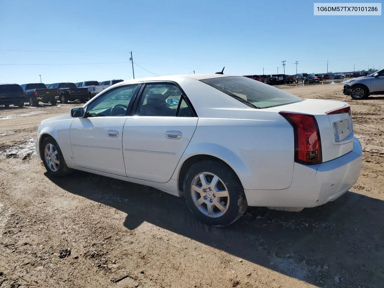 2007 Cadillac Cts VIN: 1G6DM57TX70101286 Lot: 79245924