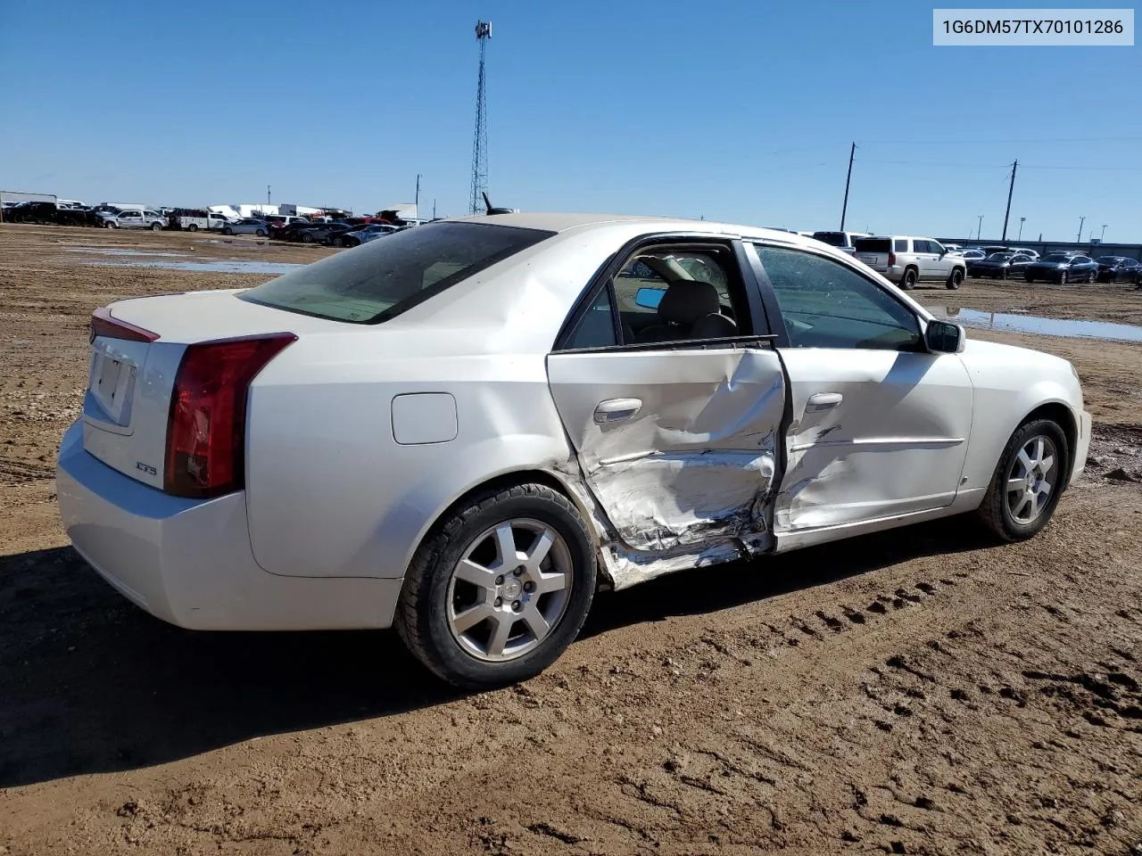 2007 Cadillac Cts VIN: 1G6DM57TX70101286 Lot: 79245924