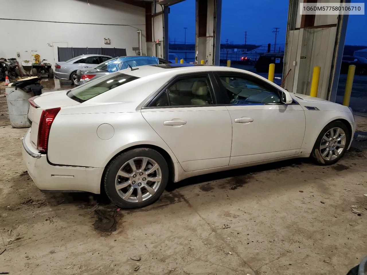 2008 Cadillac Cts VIN: 1G6DM577580106710 Lot: 41014824