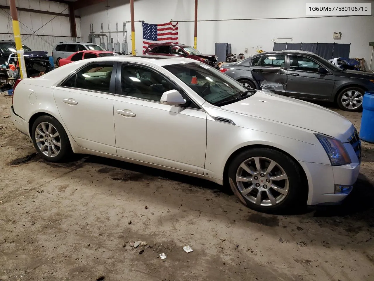 2008 Cadillac Cts VIN: 1G6DM577580106710 Lot: 41014824