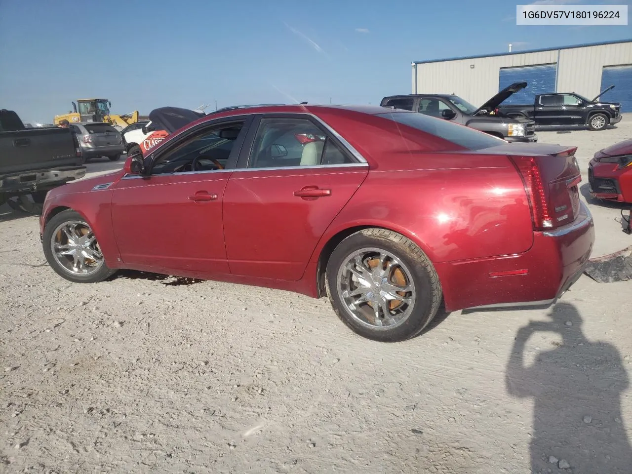 1G6DV57V180196224 2008 Cadillac Cts Hi Feature V6