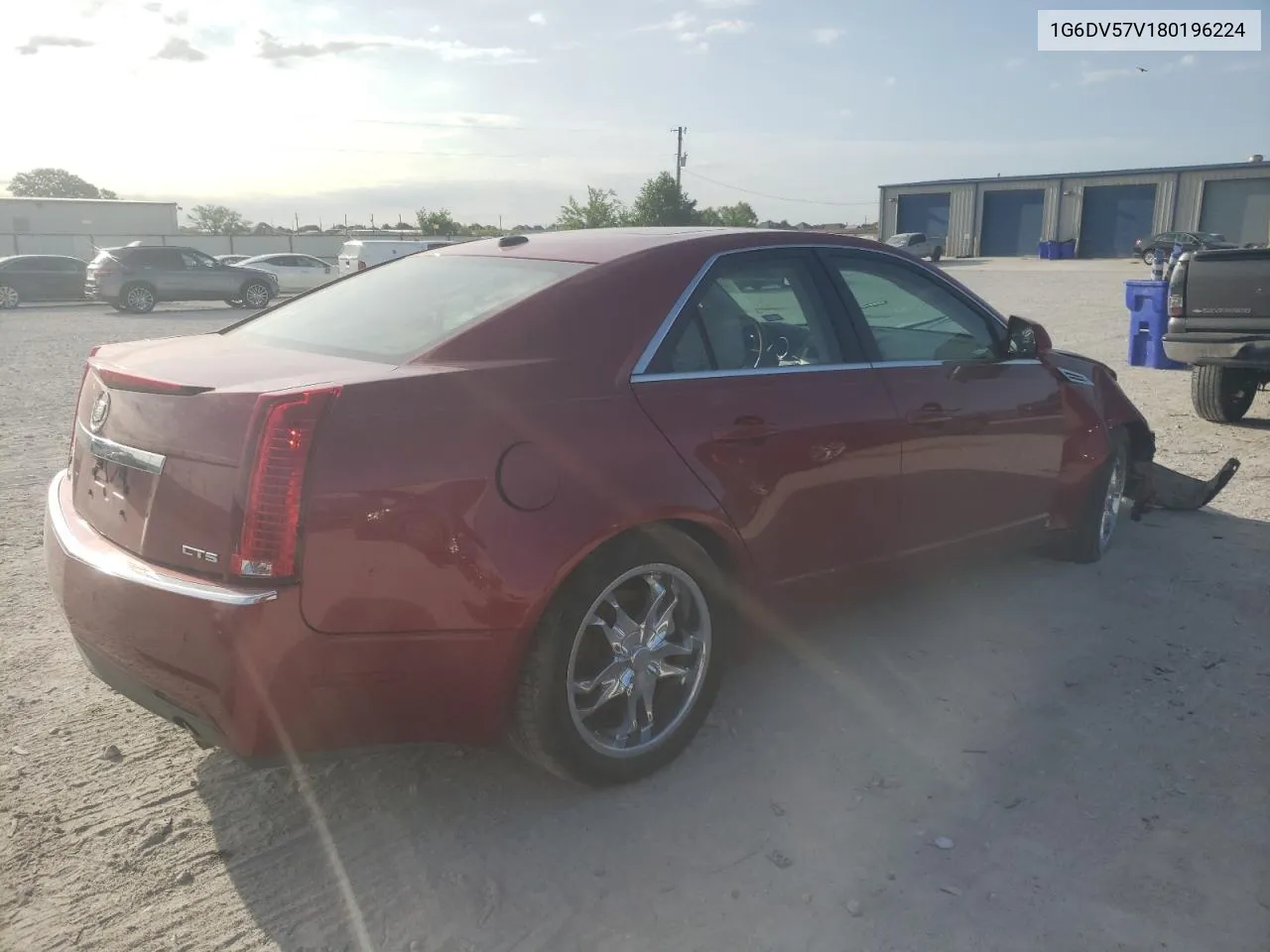 1G6DV57V180196224 2008 Cadillac Cts Hi Feature V6