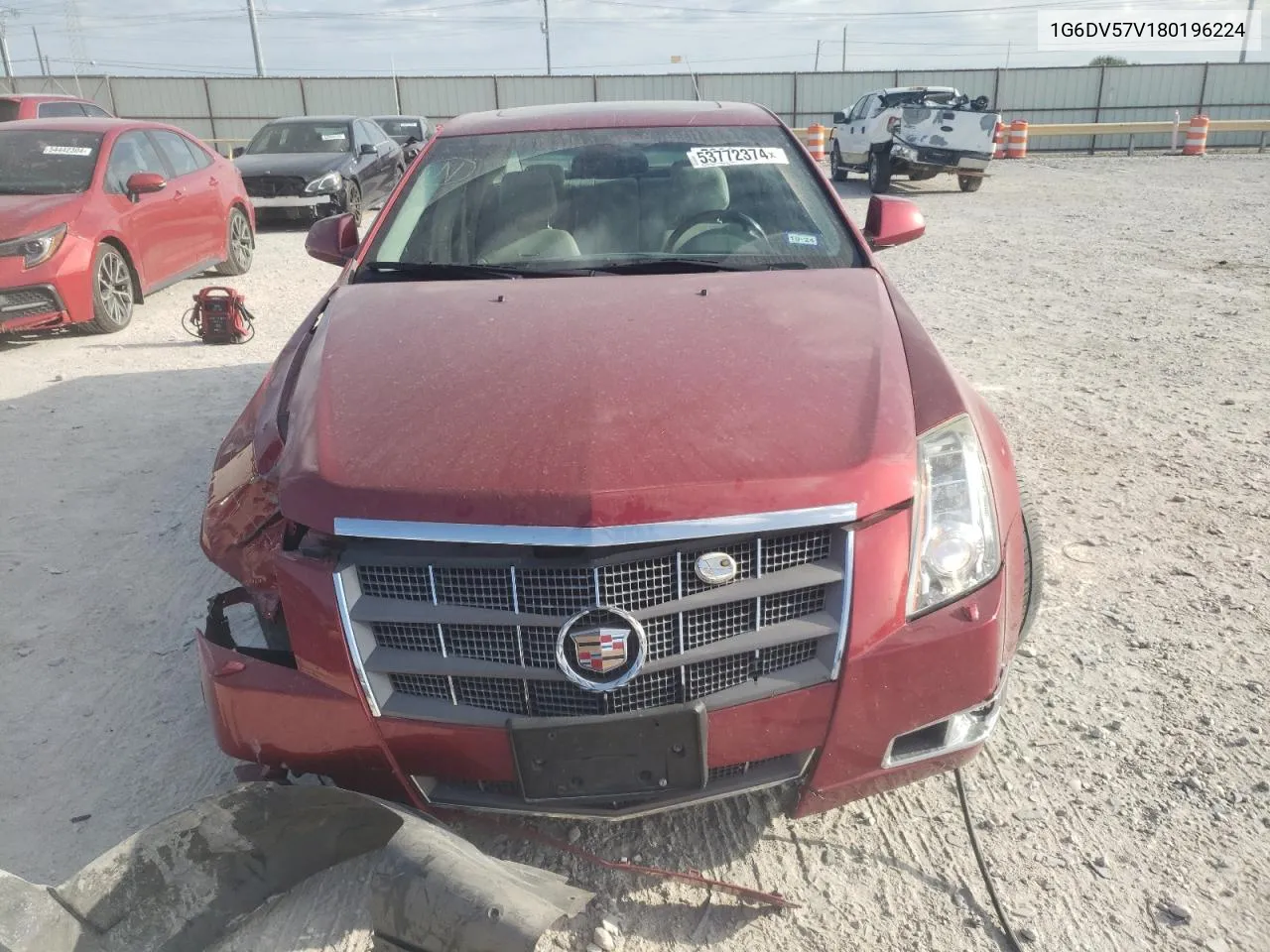 1G6DV57V180196224 2008 Cadillac Cts Hi Feature V6