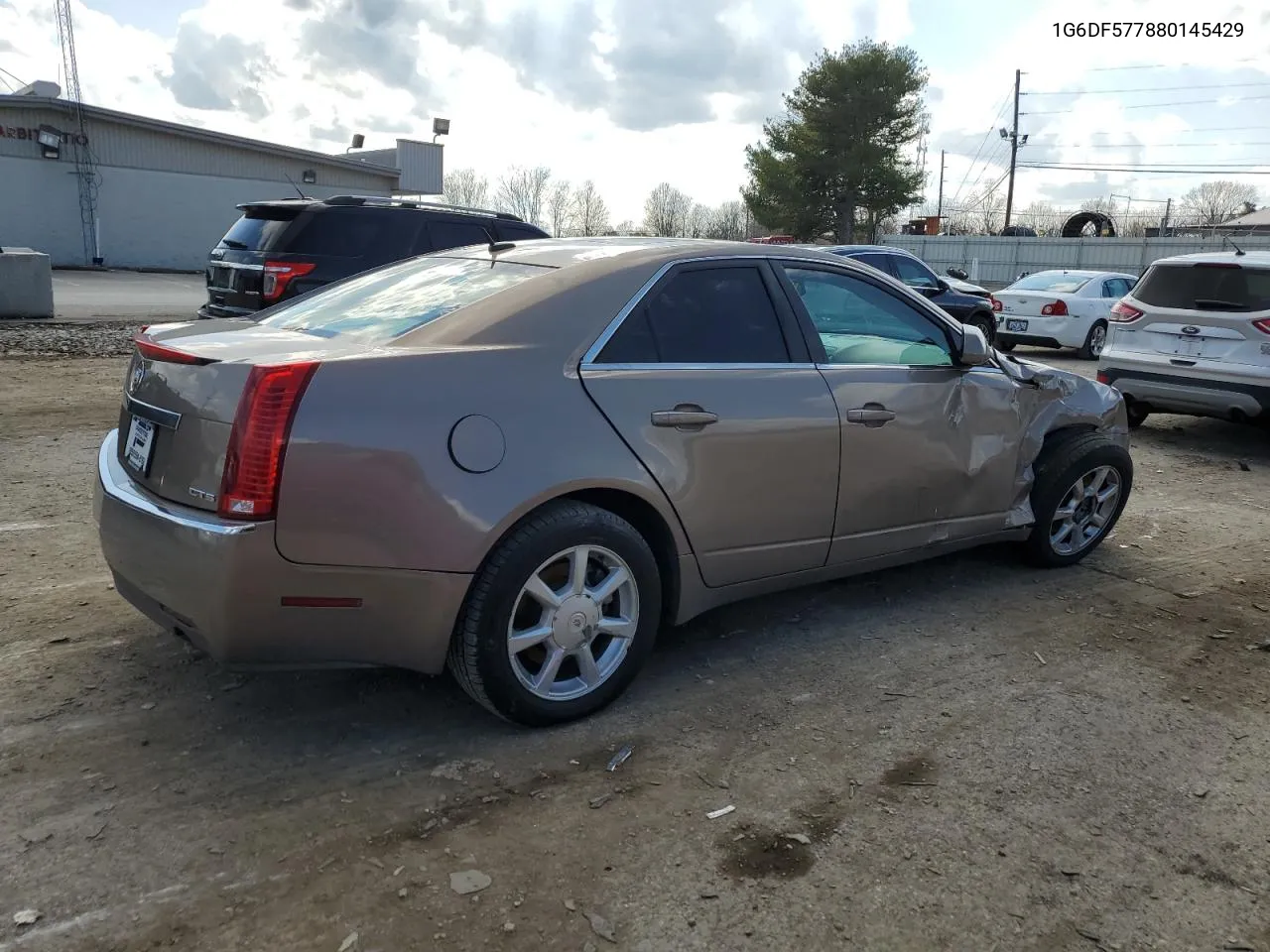 2008 Cadillac Cts VIN: 1G6DF577880145429 Lot: 54873244