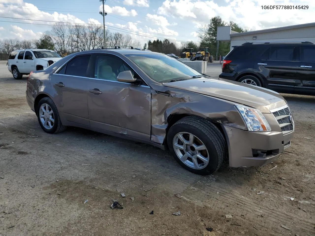 2008 Cadillac Cts VIN: 1G6DF577880145429 Lot: 54873244