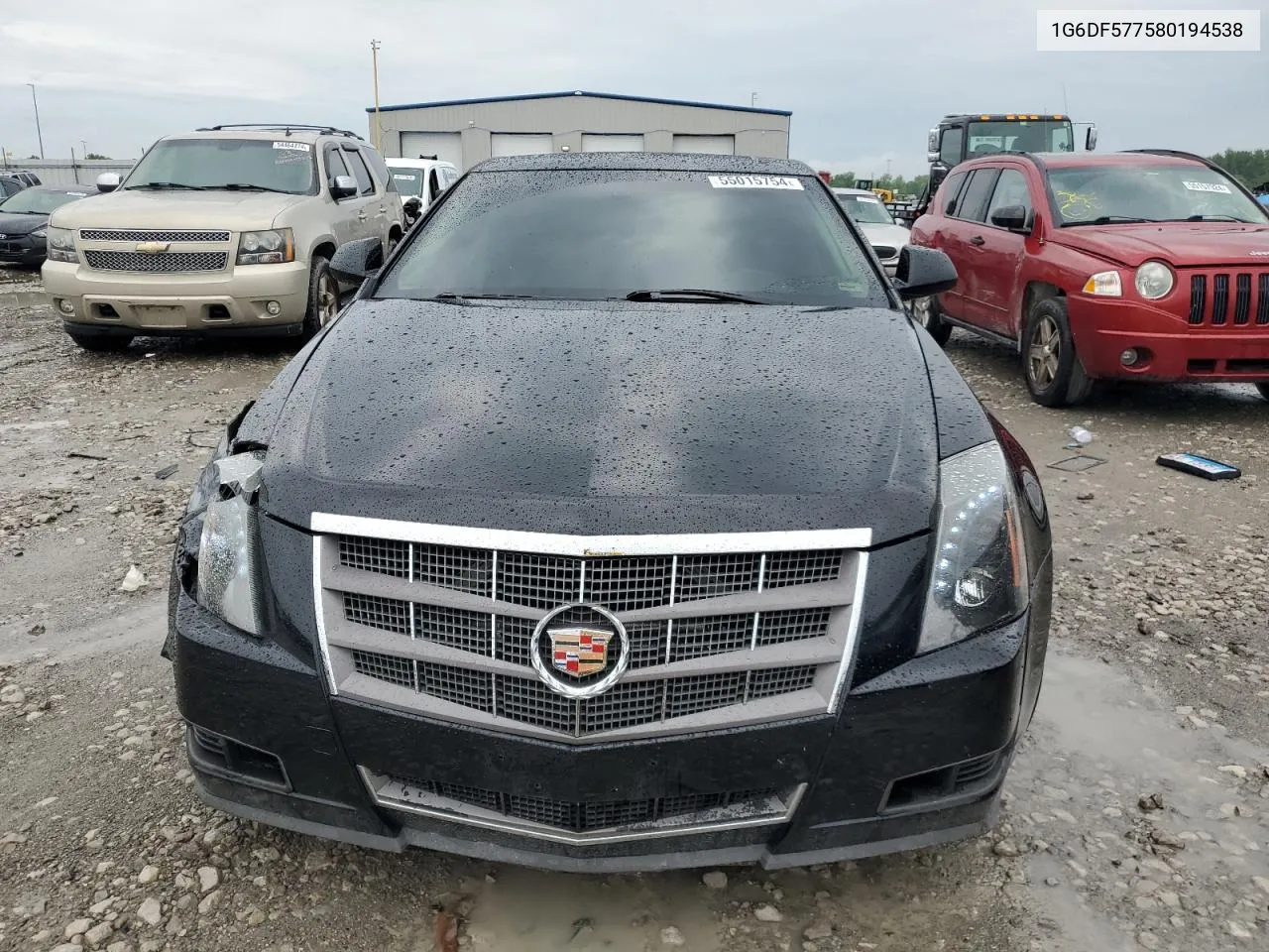 2008 Cadillac Cts VIN: 1G6DF577580194538 Lot: 55015754