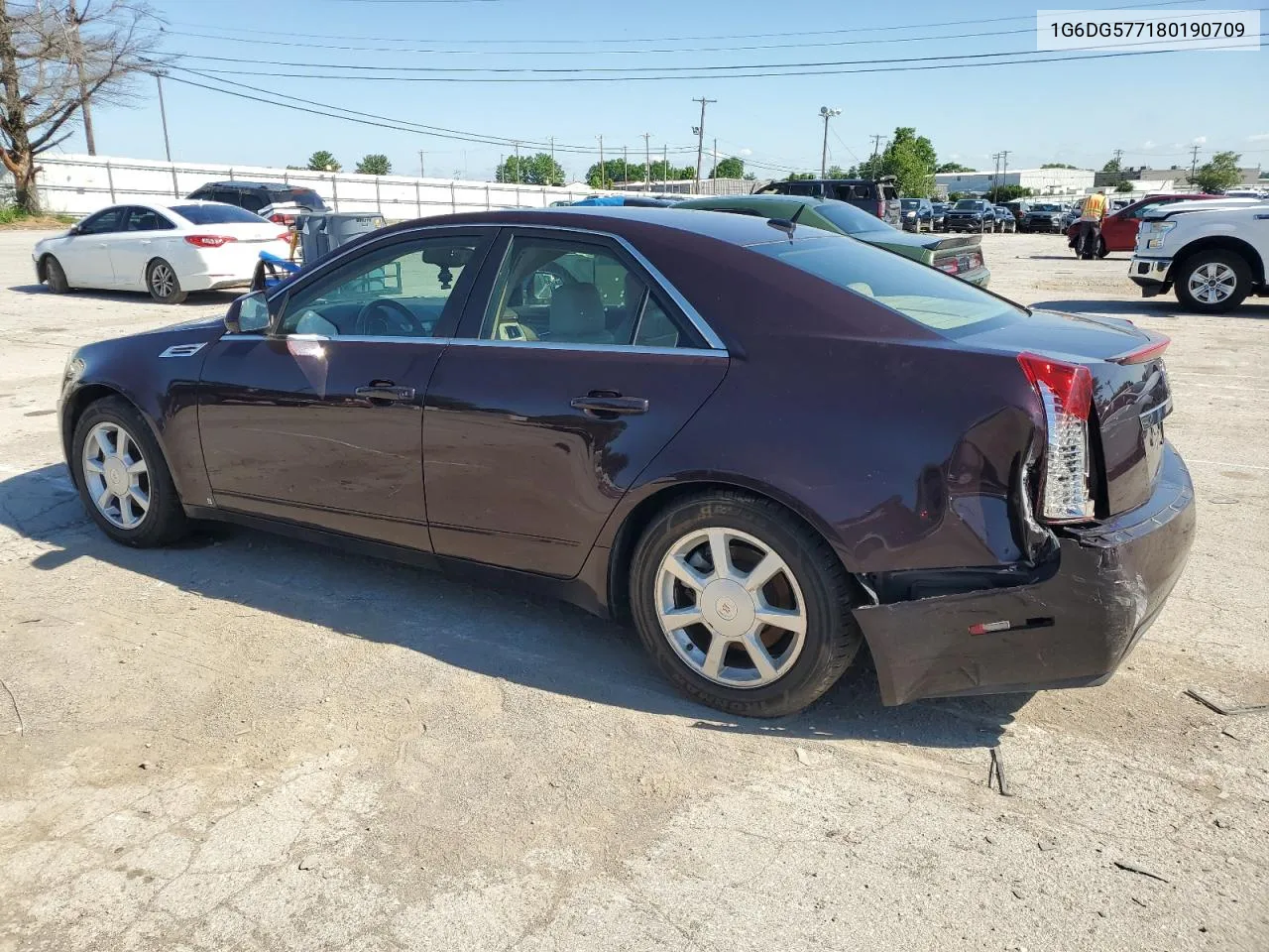 1G6DG577180190709 2008 Cadillac Cts