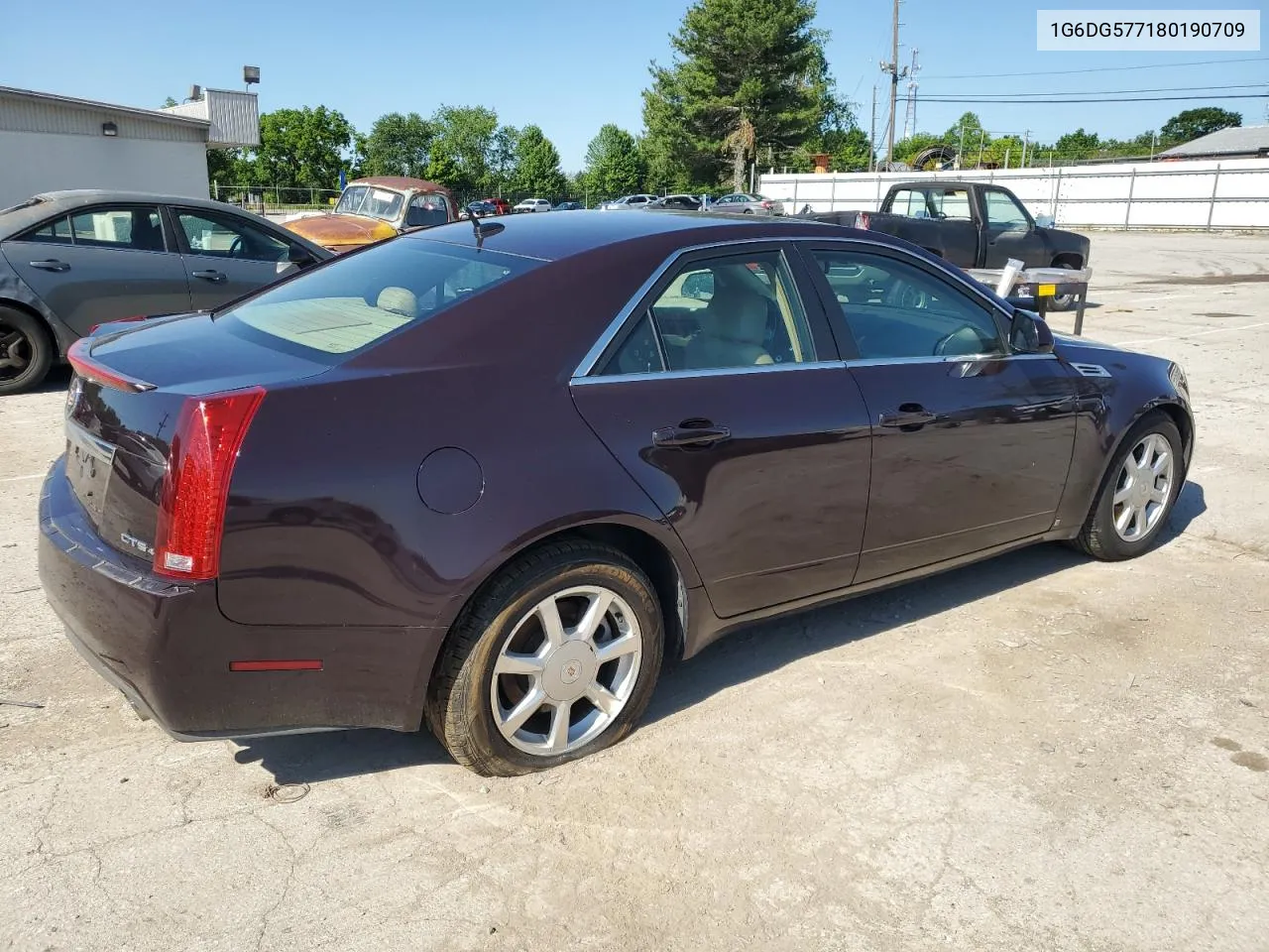 1G6DG577180190709 2008 Cadillac Cts