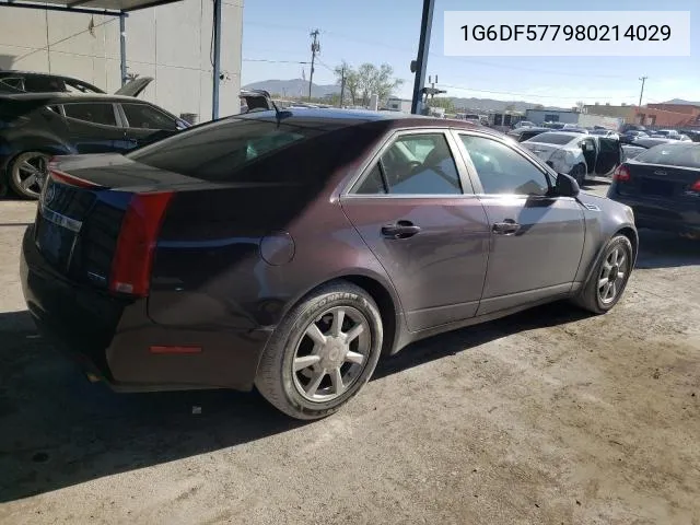 1G6DF577980214029 2008 Cadillac Cts