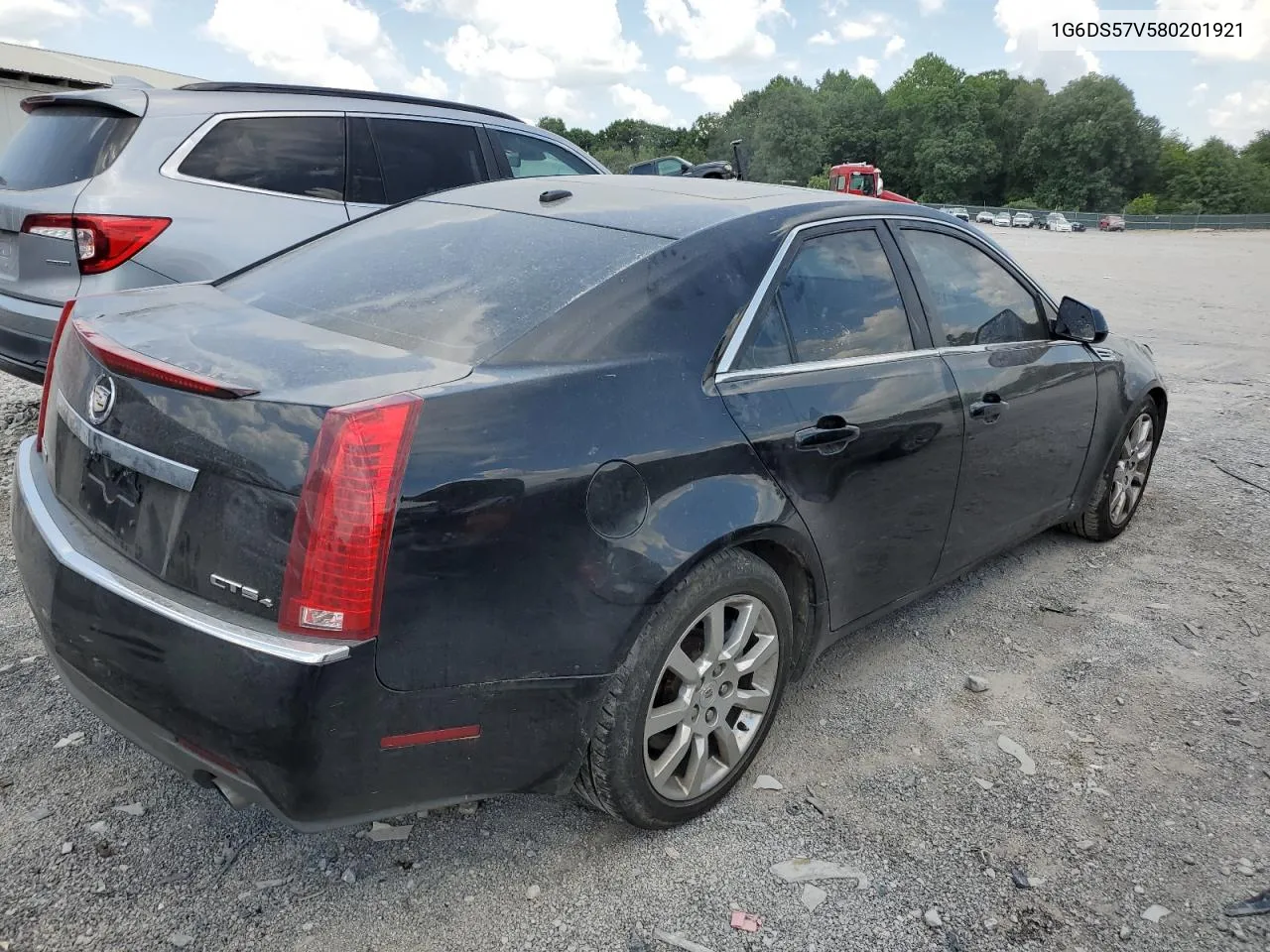 2008 Cadillac Cts Hi Feature V6 VIN: 1G6DS57V580201921 Lot: 59975444