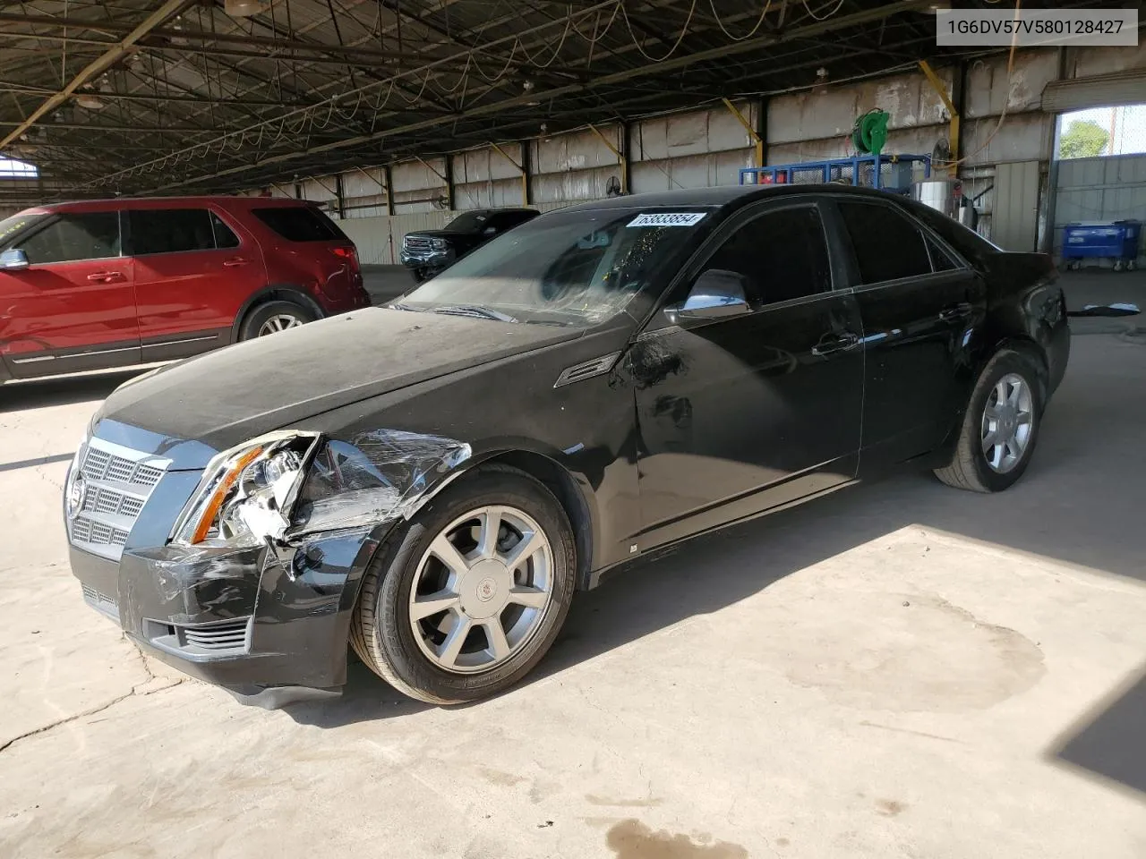 2008 Cadillac Cts Hi Feature V6 VIN: 1G6DV57V580128427 Lot: 63833854