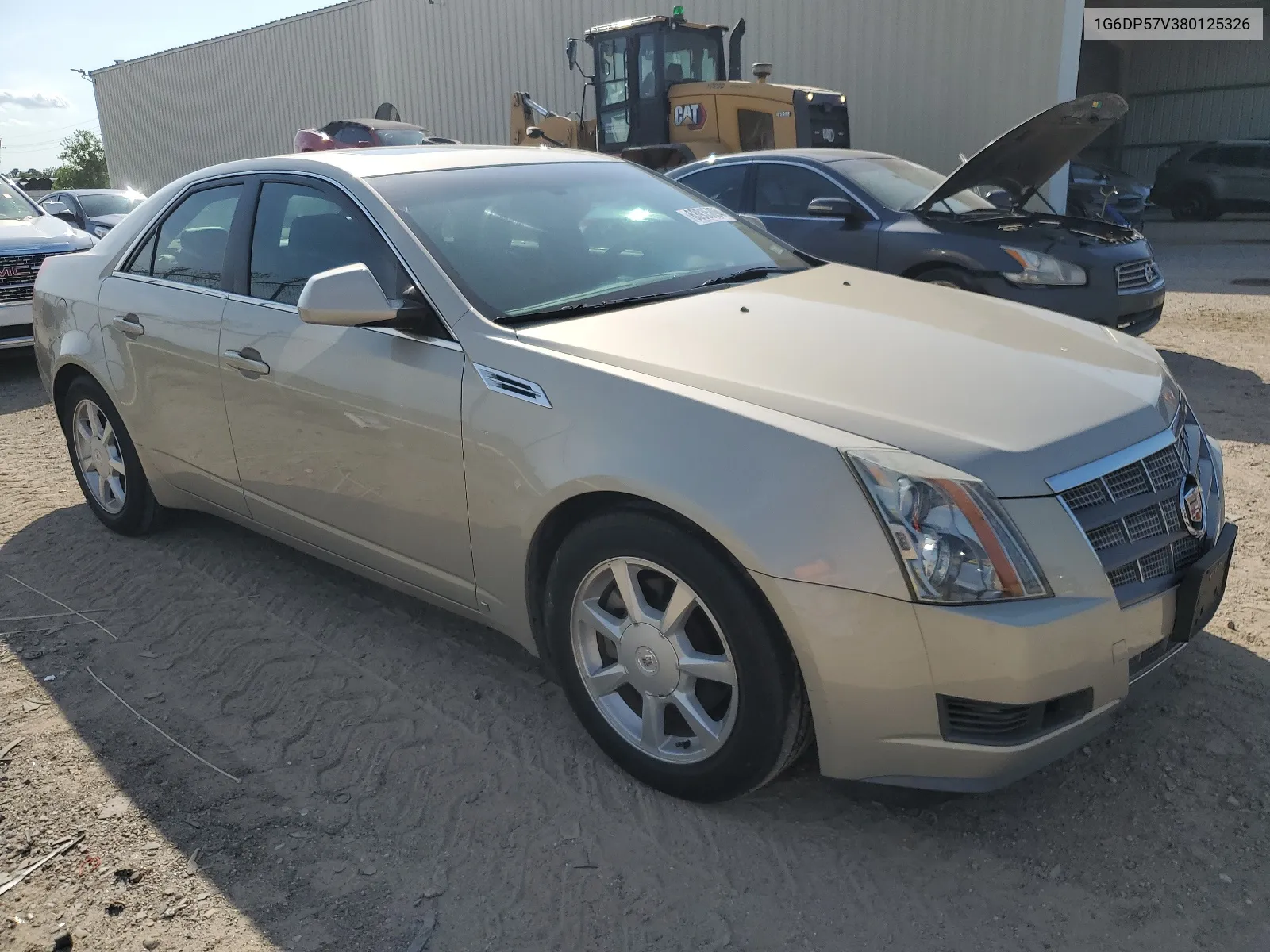 2008 Cadillac Cts Hi Feature V6 VIN: 1G6DP57V380125326 Lot: 63935894