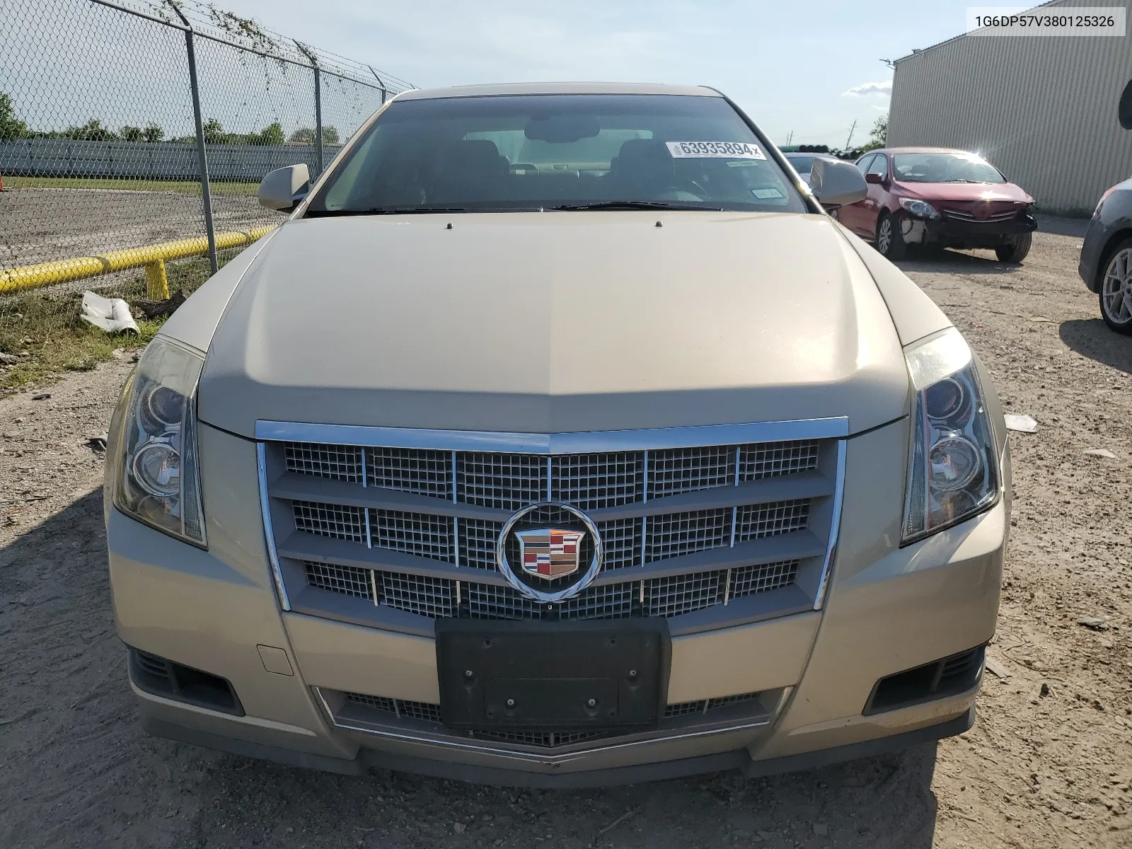 1G6DP57V380125326 2008 Cadillac Cts Hi Feature V6