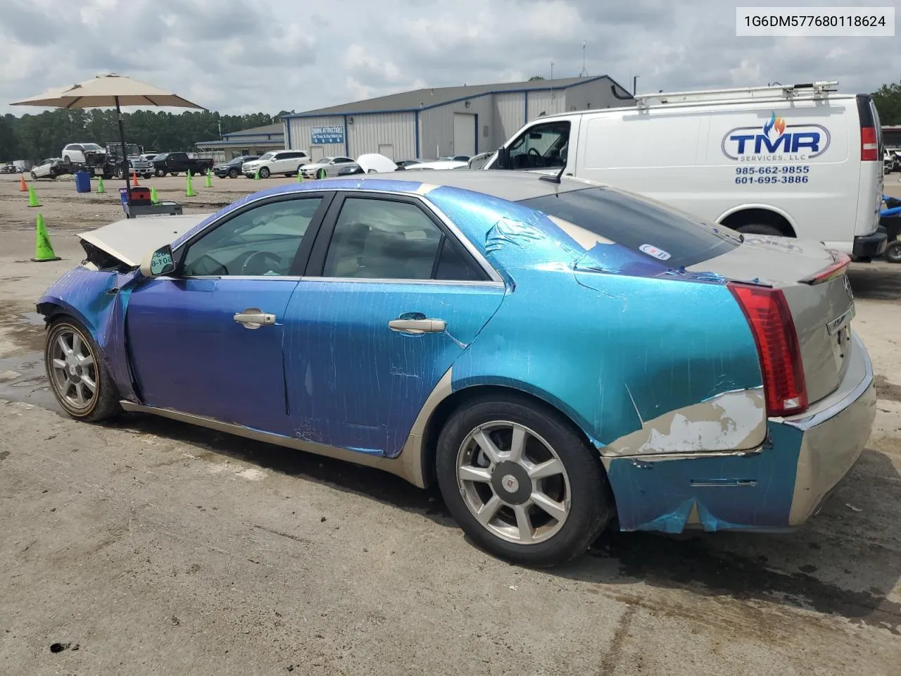 1G6DM577680118624 2008 Cadillac Cts