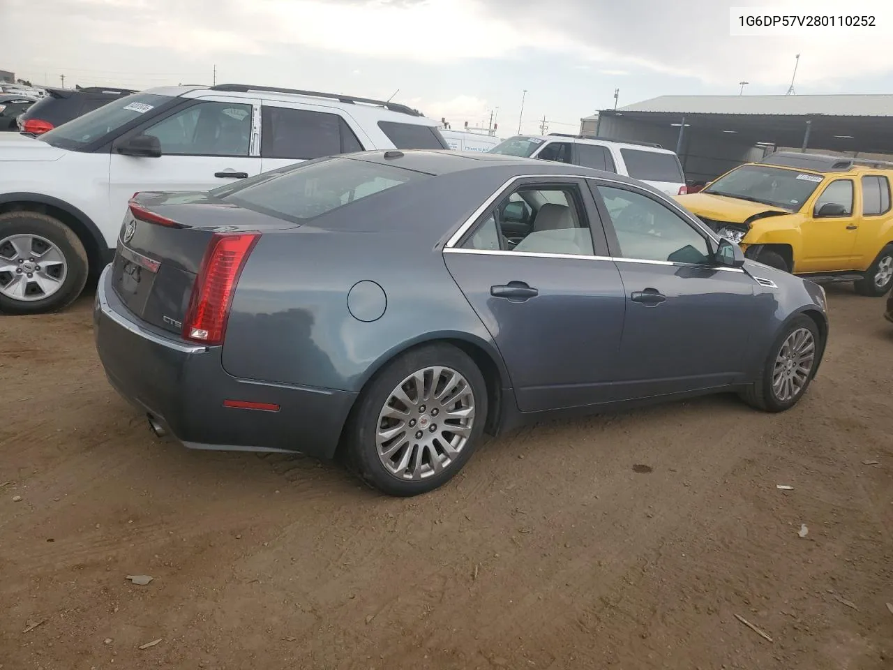 1G6DP57V280110252 2008 Cadillac Cts Hi Feature V6