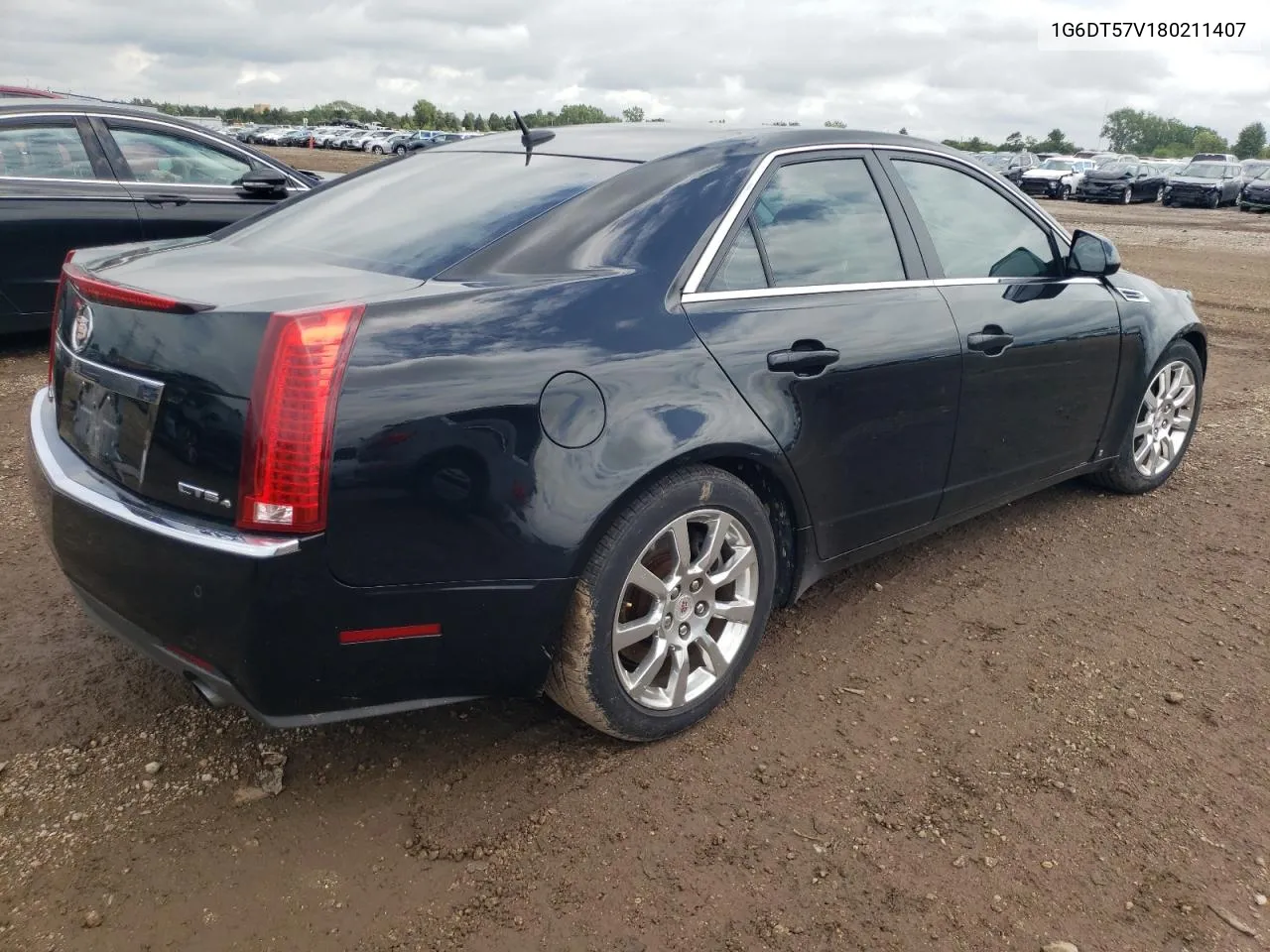 1G6DT57V180211407 2008 Cadillac Cts Hi Feature V6