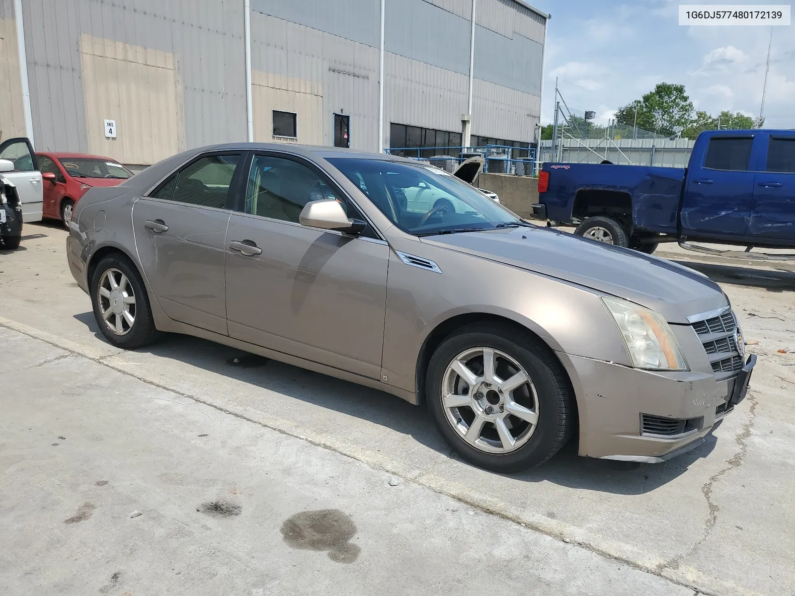 1G6DJ577480172139 2008 Cadillac Cts