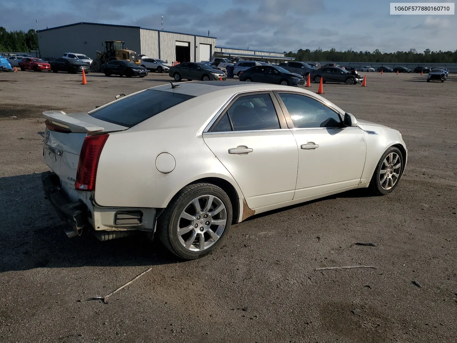 2008 Cadillac Cts VIN: 1G6DF577880160710 Lot: 65067454