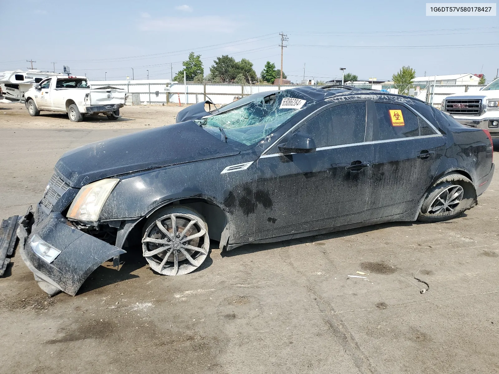 1G6DT57V580178427 2008 Cadillac Cts Hi Feature V6