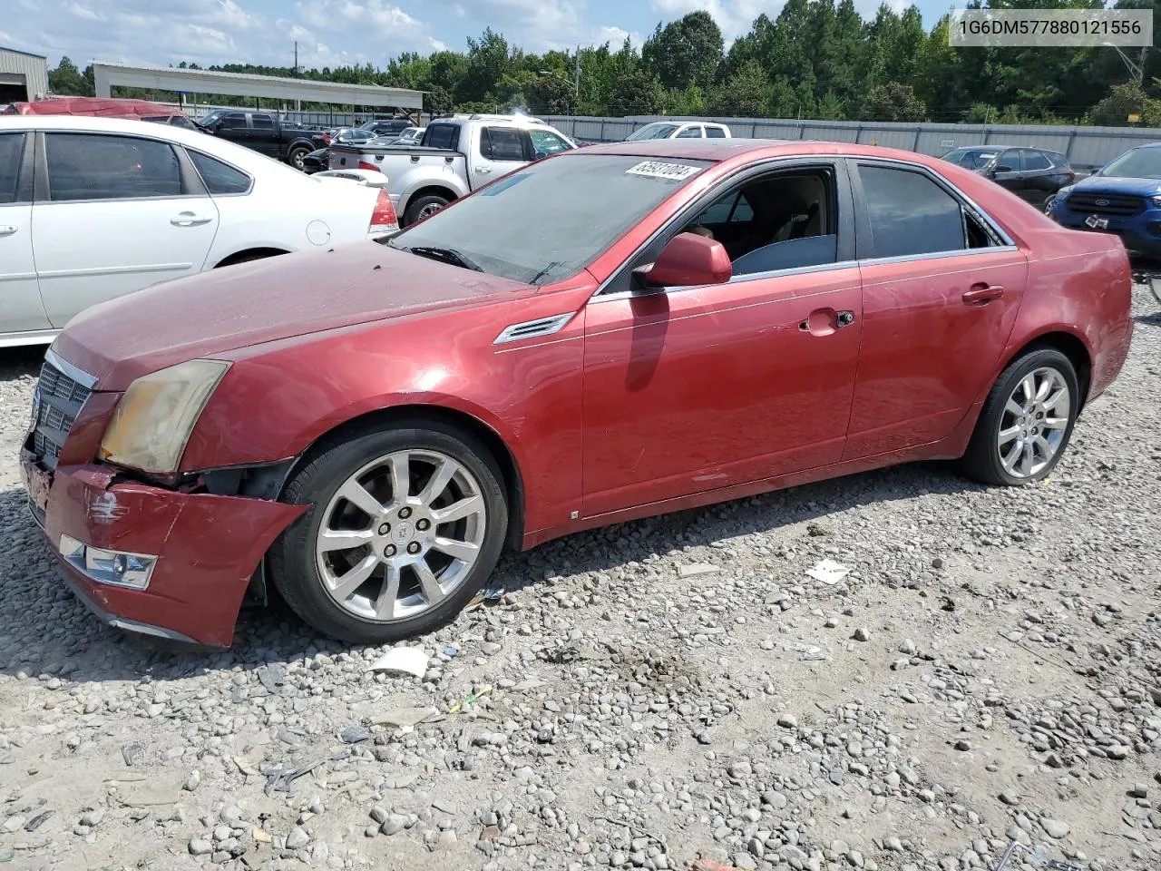 2008 Cadillac Cts VIN: 1G6DM577880121556 Lot: 65931004